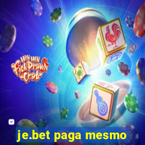 je.bet paga mesmo